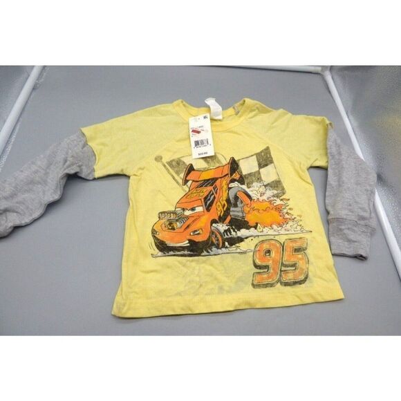 Little Kid’s Car Graphic Reglan Tee, Size 2 - Picture 1 of 5
